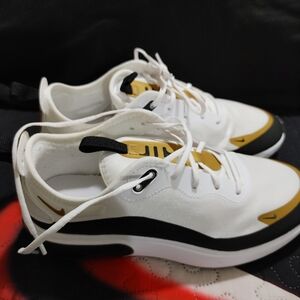 Nike Air Max Dia White and Metallic Gold
